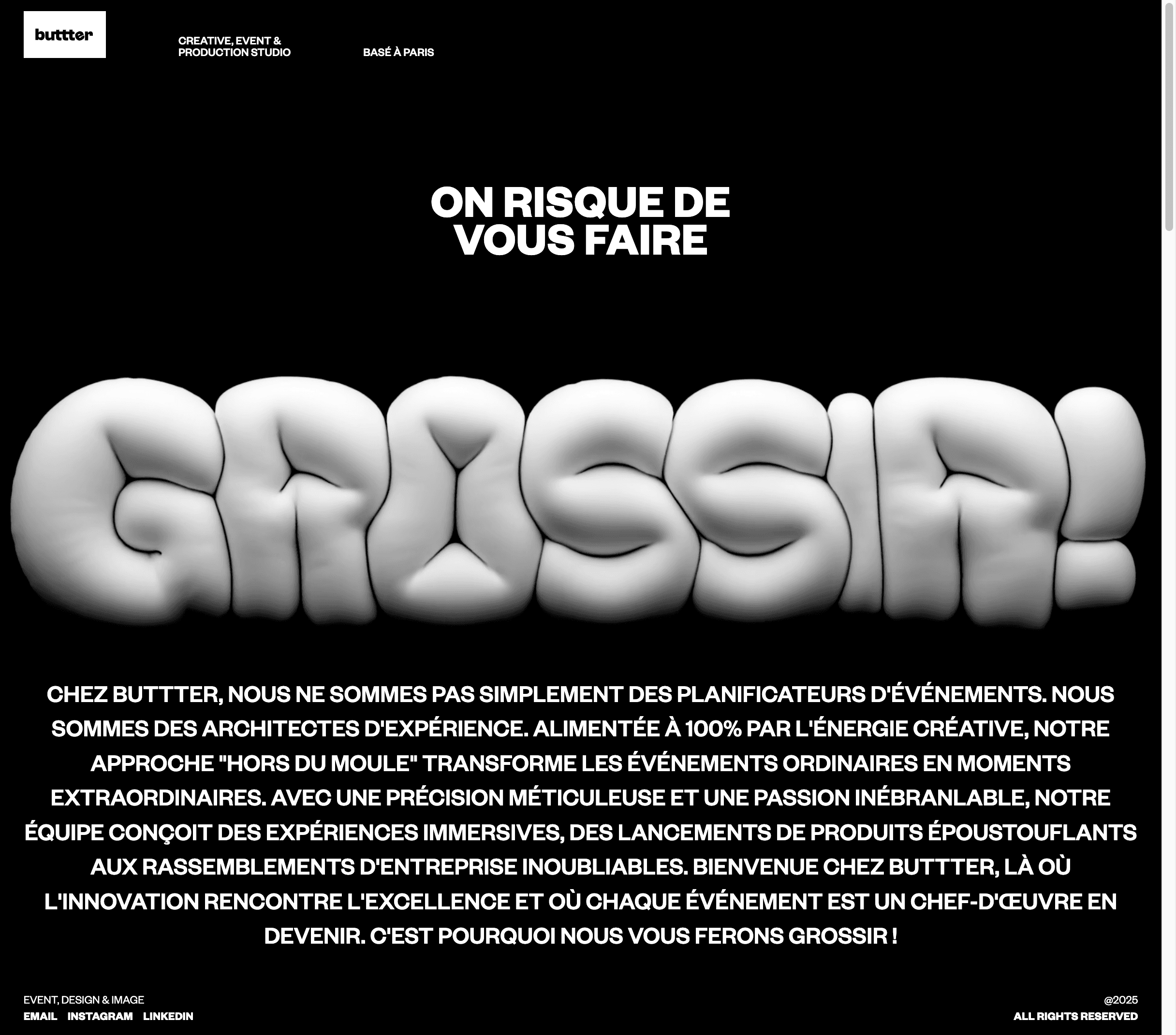 buttter.fr — website screenshot